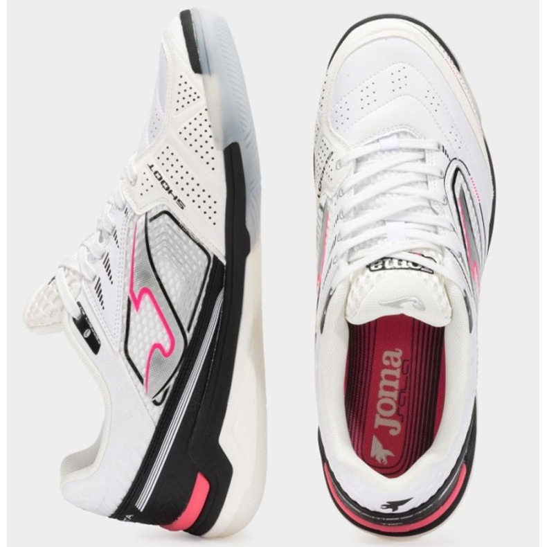 Joma Gambeta Sapatos de futebol 2502 em gamw2502in branco 1