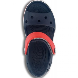 Crocs Crocband Sandal Kids 12856 485 branco vermelho azul 2