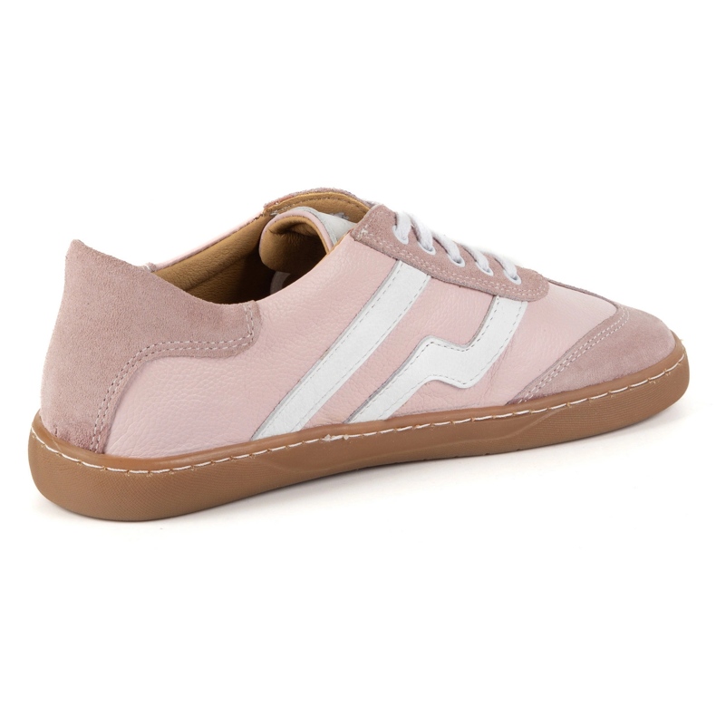 Sapatos de couro femininos descalços Olivier Eliza Pink rosa 1