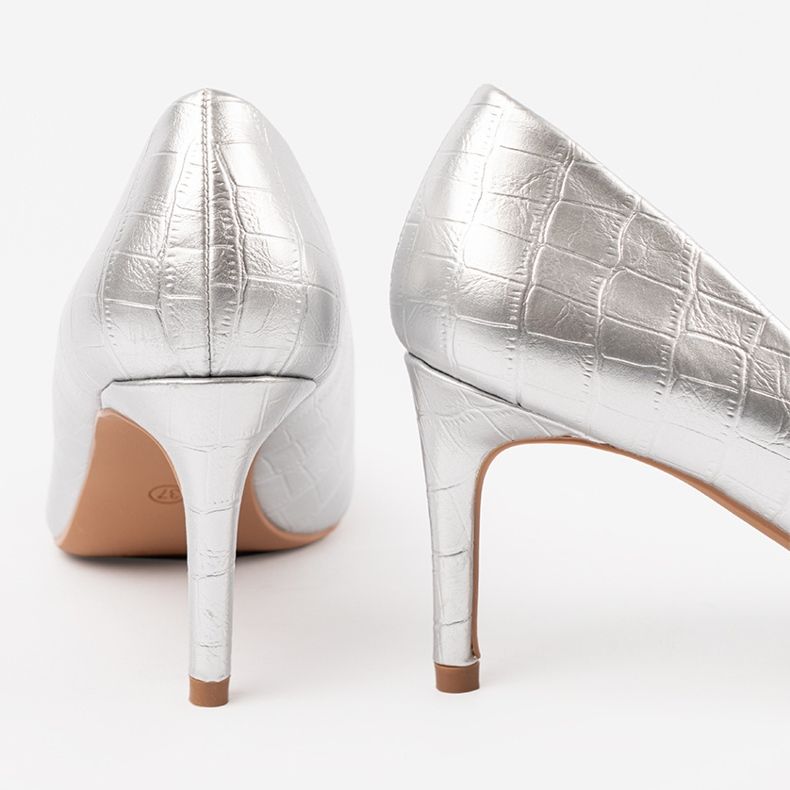 Seastar Bombas femininas de prata 1