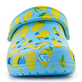 Frutas frescas clássicas do CROCS EXPRESSO 211008-4WD FLIPS-FLOPS azul 2 Frutas frescas clássicas do CROCS EXPRESSO 211008-4WD FLIPS-FLOPS azul 2