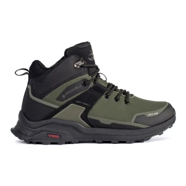 Vico Sapatos de trekking masculinos de verde-preto 1