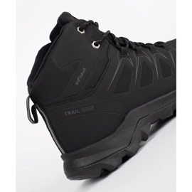 Vico Sapatos de trekking masculinos pretos 2