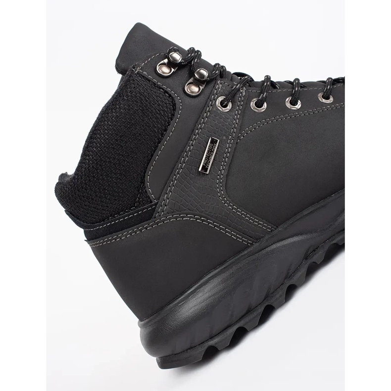 Vico Homens de botas de inverno isoladas pretas preto 1