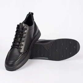 Sapatos masculinos isolados pretos 2