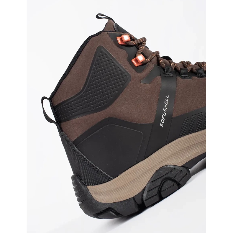 Vico Sapatos de inverno masculino marrom amarrado castanho 1