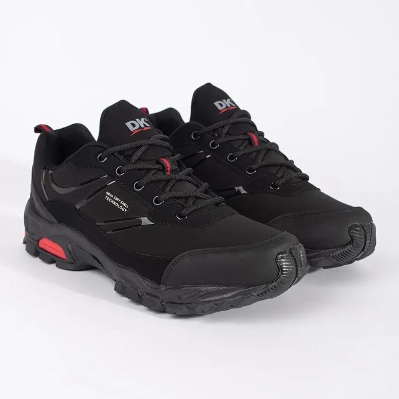 Sapatos de trekking femininos negros DK preto 2