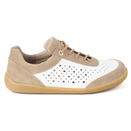 Olivier Tênis minimalistas de mulheres descalças 1769 pol. branco 1