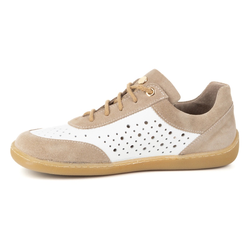 Olivier Tênis minimalistas de mulheres descalças 1769 pol. branco 2