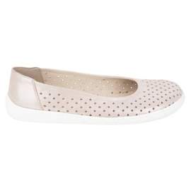 Olivier As bombas minimalistas das mulheres descalços -em 1771 polpol de cetim rosa perfuração 2