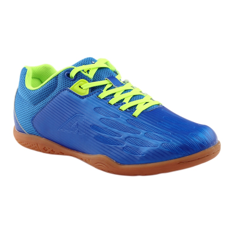 American Club Sapatos femininos, tênis, halówki American 170614 azul verde 1