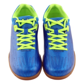 American Club Sapatos femininos, tênis, halówki American 170614 azul verde 4