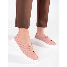Sneakers Pink OpenWork amarraram Sergio Leone rosa 2