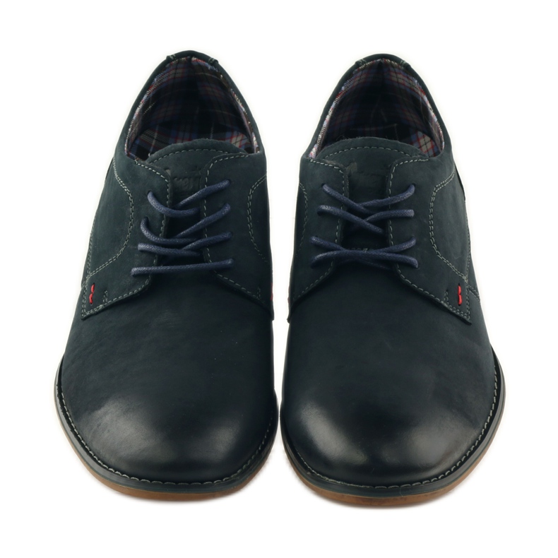 American Club sapatos masculinos americanos 5418 azul marinho 4