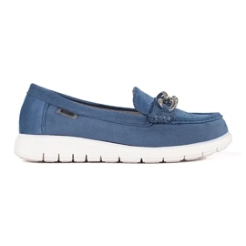 Goodin Suade Blue Supotos com uma corrente azul 1