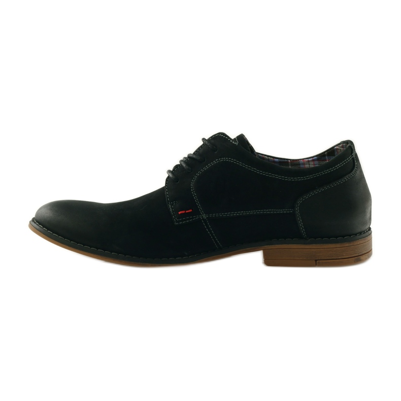 American Club sapatos masculinos pretos americanos 5418 2