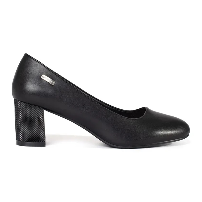 Black Classic Pumps Sergio Leone preto 1