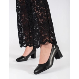 Black Classic Pumps Sergio Leone preto 2