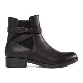 Botas pretas femininas preto 2