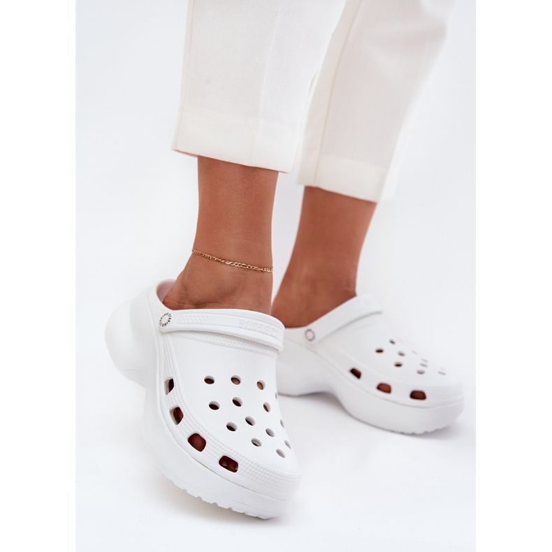 Big Star Flippers de espuma feminina em uma grande grande estrela RR274A119 White branco 2