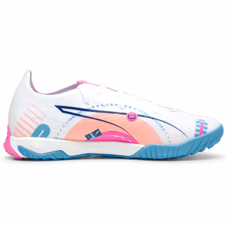 Chuteiras Puma Ultra 5 Match Vol.Up Tt 108091-01 branco 3 Chuteiras Puma Ultra 5 Match Vol.Up Tt 108091-01 branco 3