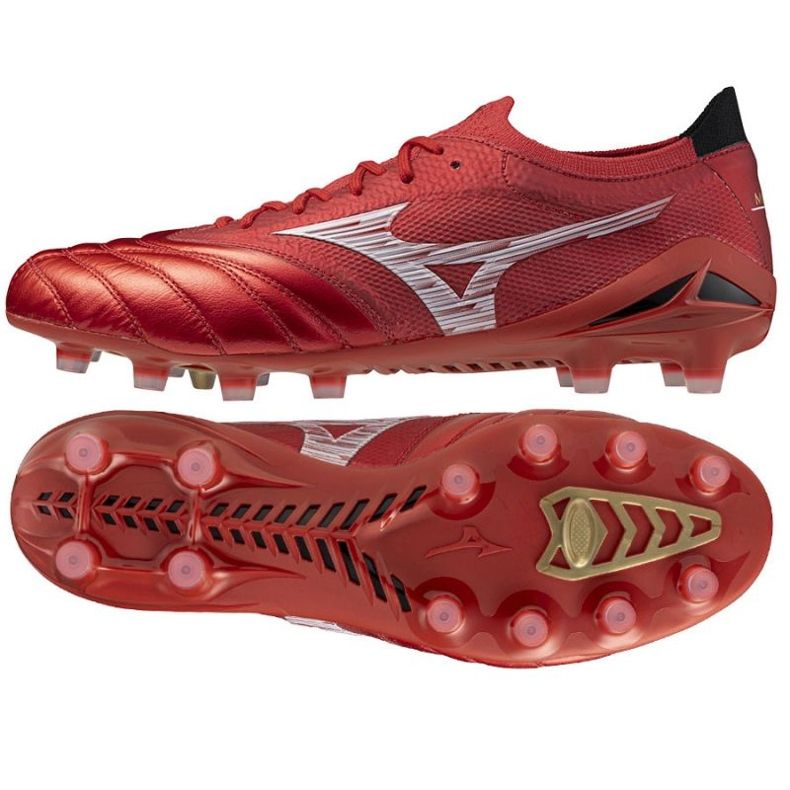 Mizuno Morelia Neo IV beta Japão FG P1GA254060 vermelho 1