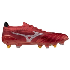 Mizuno Morelia Neo IV beta Japão Mix SG P1GC254060 Sapatos de futebol vermelho 2