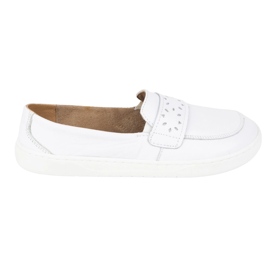 Olivier Passados ​​Barefoot Feminino com um largo polonês de branco 2