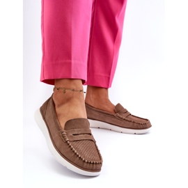 Suades de camurça feminina no Sergio Leone SP012 Light Beige bege 1