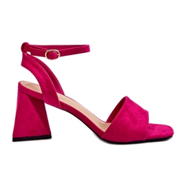 Vinceza Saltos femininos com eco-ecoes Fuksia rosa 3