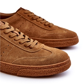 Tênis masculino de camurça Big Star NN174186 Camelo bege 3