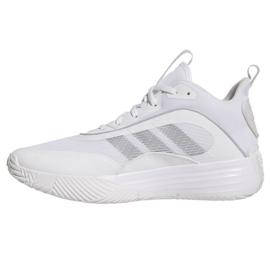 Adidas OwnThegame 3.0 JR6671 Sapatos de basquete branco 2