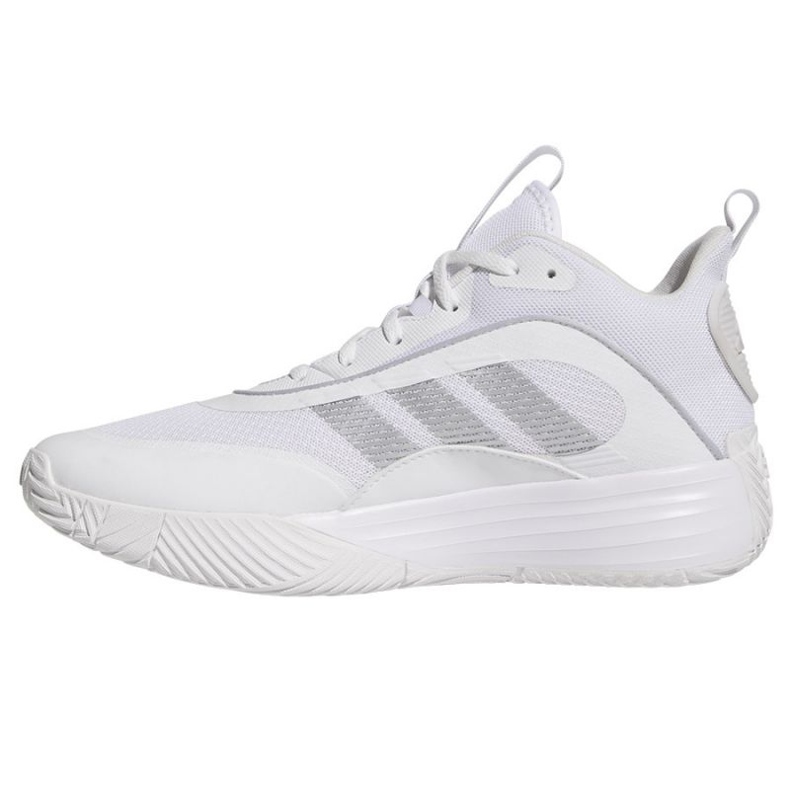 Adidas OwnThegame 3.0 JR6671 Sapatos de basquete branco 2