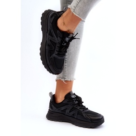 Tênis femininos Big Star nn274a085 preto 3