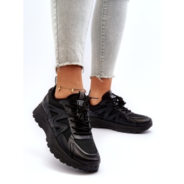 Tênis femininos Big Star nn274a085 preto 1