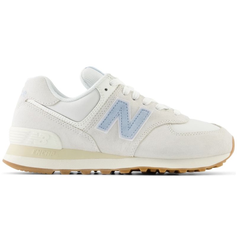 Sneakers femininos New Balance NB 574 BEIGE Lifestyle Sports Shoes (WL574QA2) 1