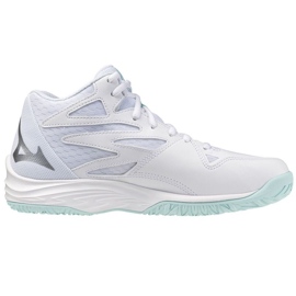 Mizuno Thunder Blade Volleyball Shoes com Mid V1GC237540 branco 1