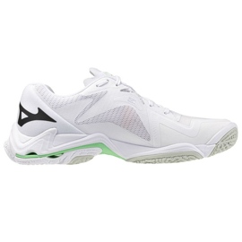 Mizuno Wave Lightning Z8 V1GA240016 Sapatos de vôlei branco 1 Mizuno Wave Lightning Z8 V1GA240016 Sapatos de vôlei branco 1