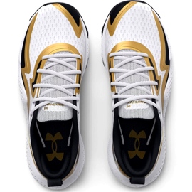 Sapatos de basquete Under Armour Spawn 5 3026285 101 branco 3 Sapatos de basquete Under Armour Spawn 5 3026285 101 branco 3