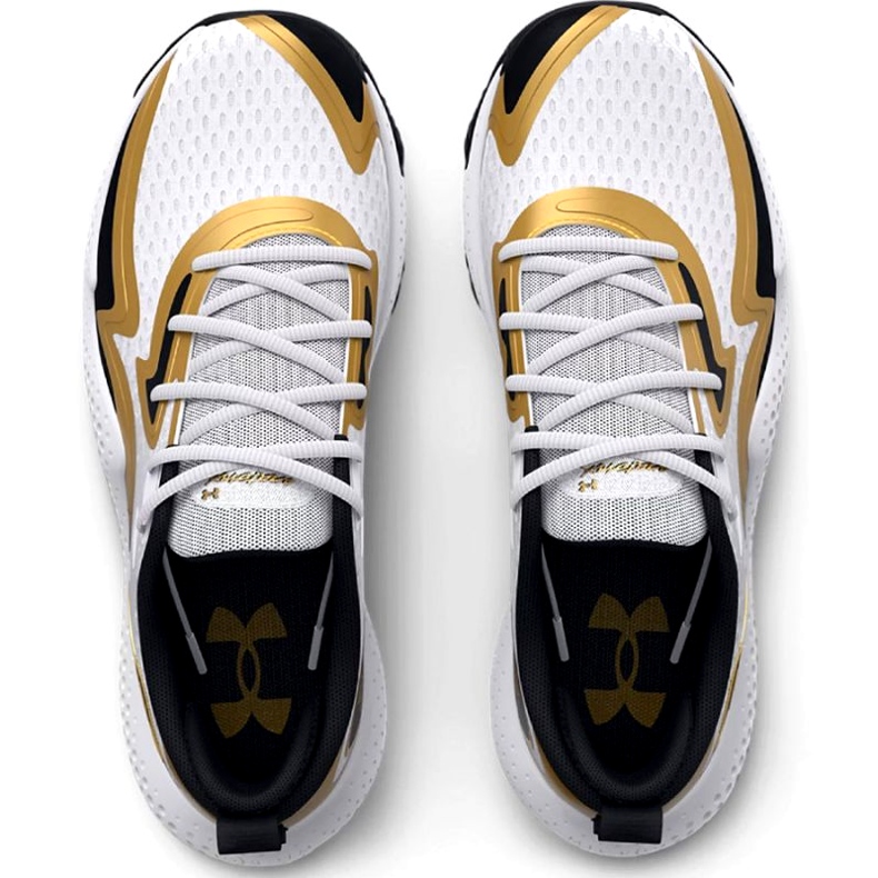 Sapatos de basquete Under Armour Spawn 5 3026285 101 branco 3 Sapatos de basquete Under Armour Spawn 5 3026285 101 branco 3