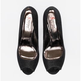 Seastar Bombas de glitter preto com dedos nus 2 Seastar Bombas de glitter preto com dedos nus 2