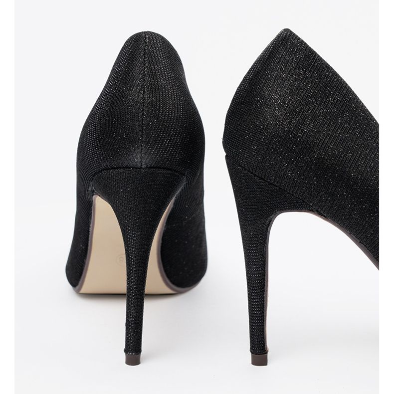 Seastar Bombas de glitter preto com dedos nus 1