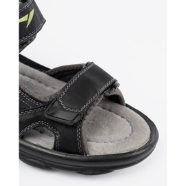 Shelvt Sandálias esportivas pretas preto 2