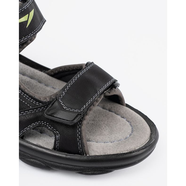 Shelvt Sandálias esportivas pretas preto 2