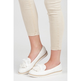 Vices Lordes de camurça com franjas branco 2 Vices Lordes de camurça com franjas branco 2