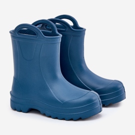 Galoshes infantis de Lemigo Doggy 735 azul marinho 1