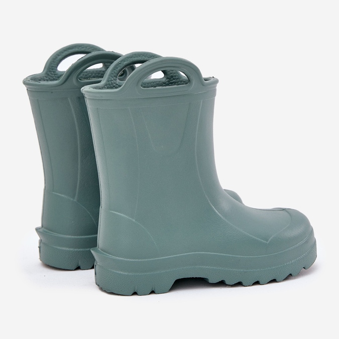 Galoshes infantis de Lemigo Doggy 735 Green verde 2
