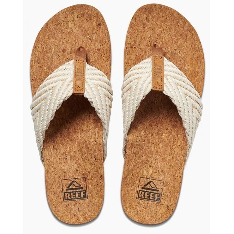 Reef Flip -flops recife fita de almofada vintage CI3772 bege 1