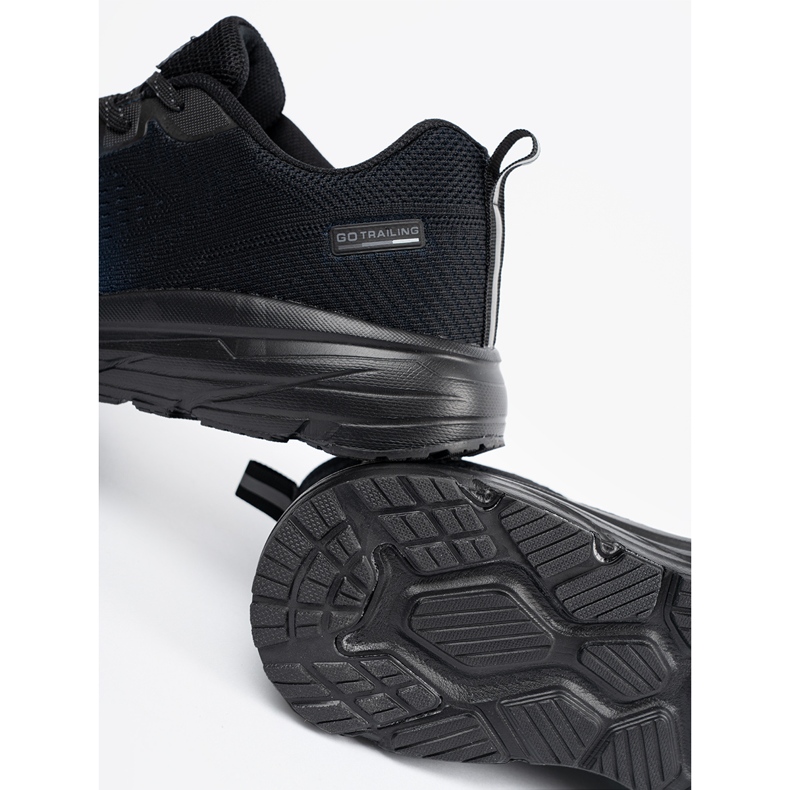 DK Marinha e sapatos masculinos negros azul 1