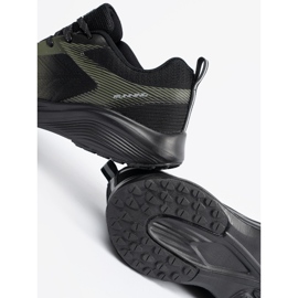 DK Sapatos esportivos masculinos verdes escuros preto 1